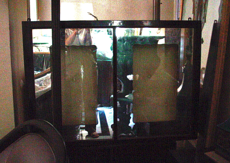Vetrine Vintage Vetrinetta specchi del XX Secolo , Pezzo di storia autentico - Robertaebasta® Art Gallery opere d’arte esclusive.
